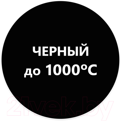 Эмаль Elcon Термостойкая до 1000C (800г, черный)