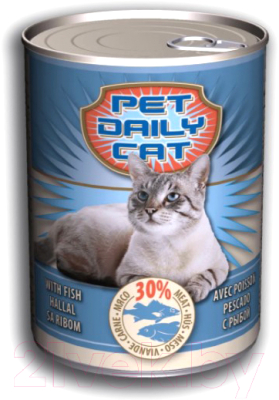 Влажный корм для кошек Piko Pet Daily Fish (415г)