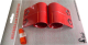 Набор колец для салфеток GALA KS004-RY (красный) - 