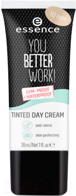 

Тональный крем Essence, You Better Work! Tinted Day Cream тон 10