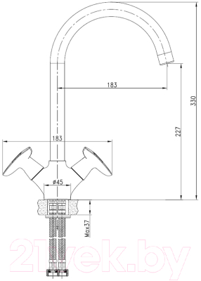 Смеситель IDDIS Copter COPSBJ0i05