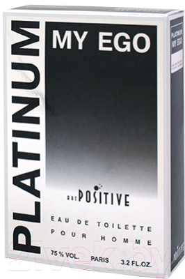 Туалетная вода Positive Parfum Platinum My Ego (95мл)