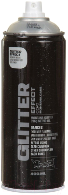 Краска Montana Glitter Effect Silver Glitter / 415425 (400мл)