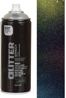 Краска Montana Glitter Effect Silver Glitter / 415425 (400мл)
