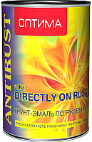 

Грунт-эмаль Оптима, 3 в 1 по ржавчине