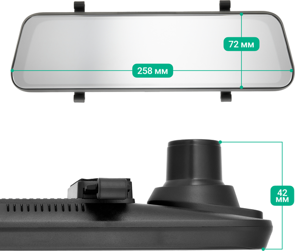Видеорегистратор-зеркало Roadgid Blick 3 с GPS / 4603805190448