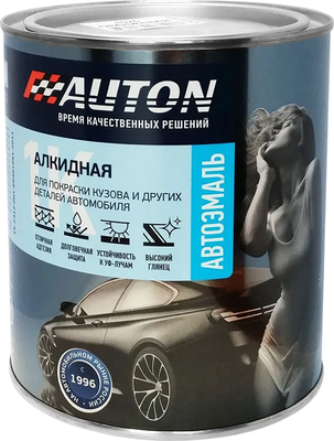 Эмаль автомобильная AUTON Алкидная ATN-P07193-08 (800мл, 127 вишня) - 