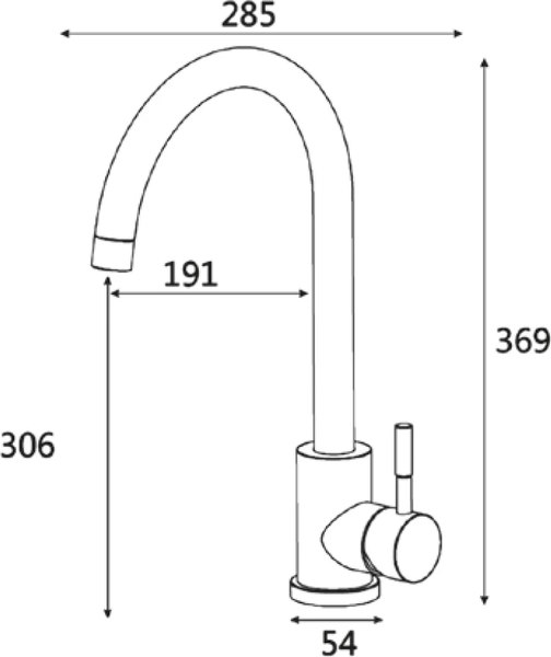 Смеситель Vieir V15020C