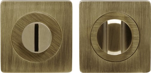 Фиксатор дверной защелки Ajax furniture K.JK51 BK6 ABG-6 (зеленая бронза)