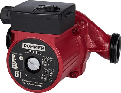 Циркуляционный насос Rommer RCP-0002-2581801