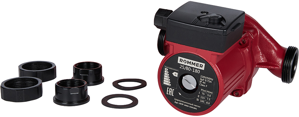 Циркуляционный насос Rommer RCP-0002-2581801 — фото 5