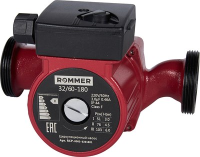 Циркуляционный насос Rommer RCP-0002-3261801