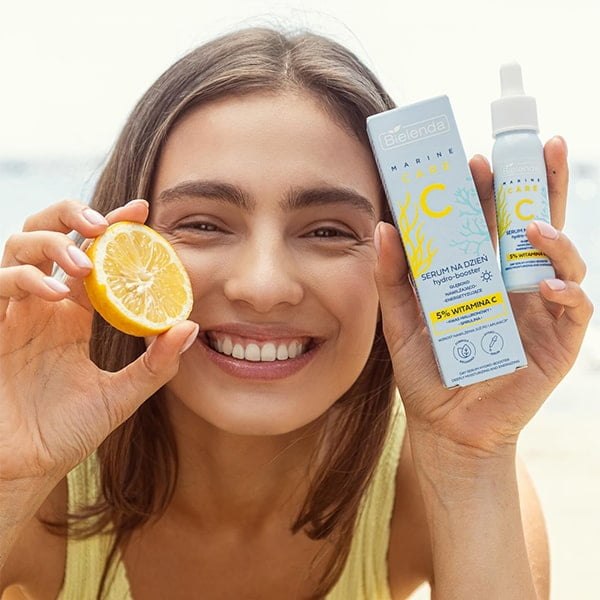 Сыворотка для лица Bielenda C Marine Care глубоко увлажняющая и тонизирующая (30мл)