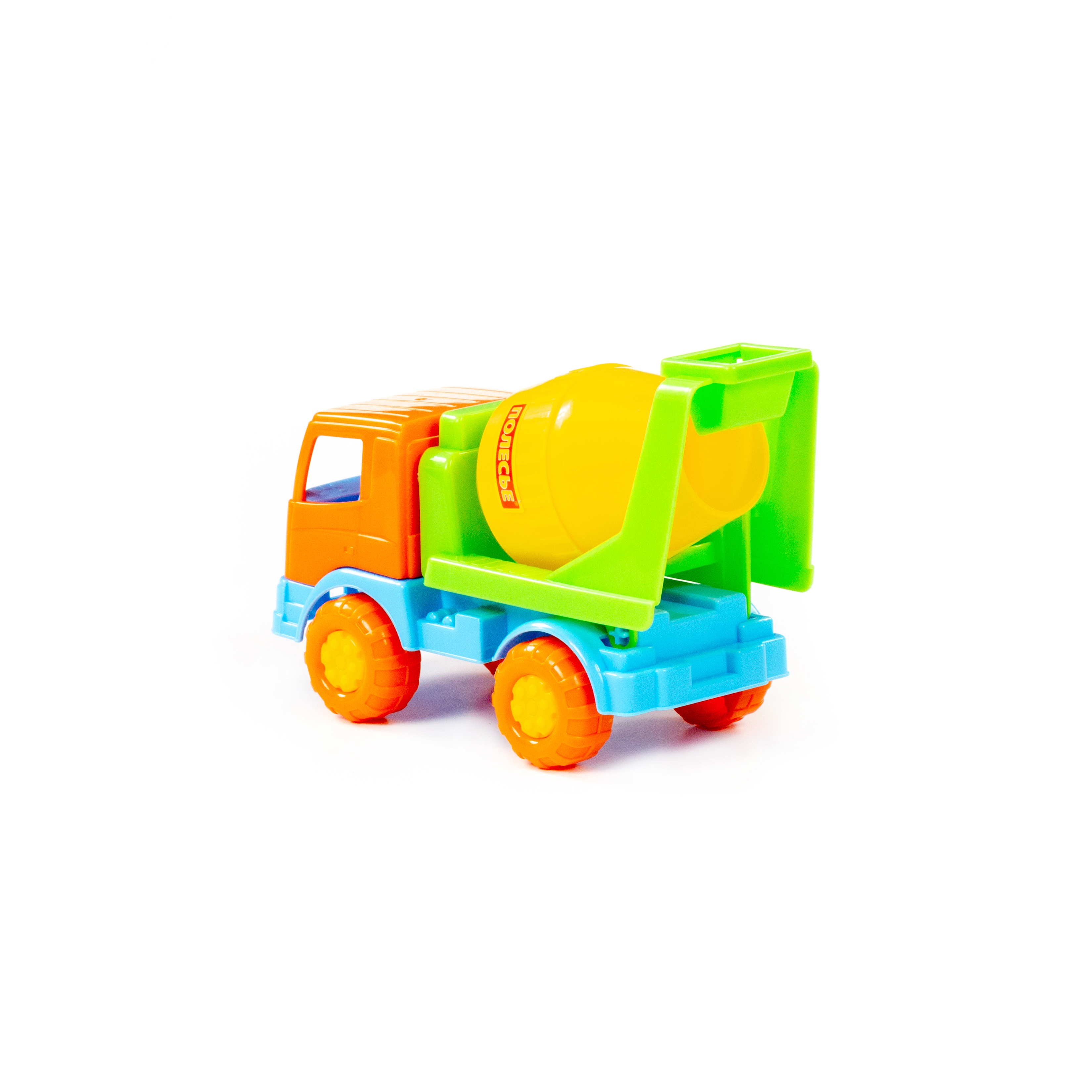 Бетоновоз игрушечный Полесье Тема / 61090 (оранжевый) — фото 4