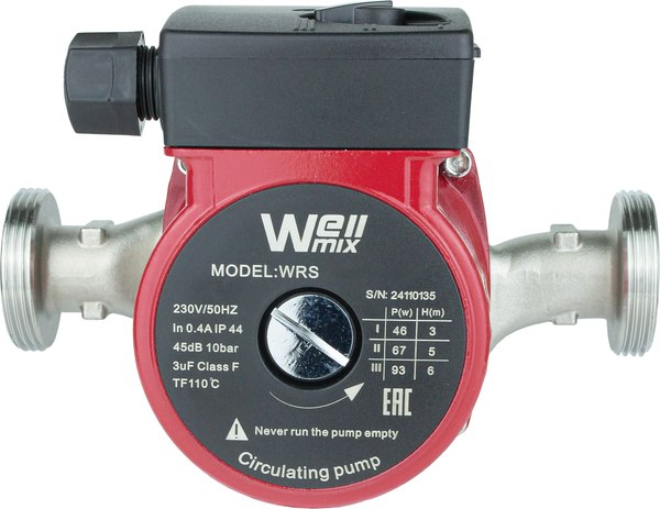Циркуляционный насос Wellmix WRS 25/60 N / 17109980