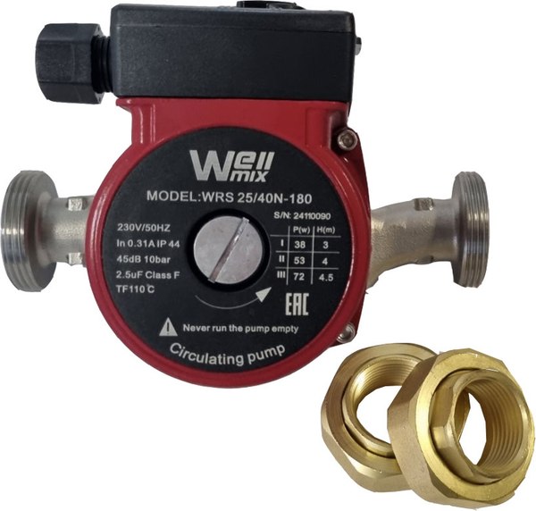Циркуляционный насос Wellmix WRS 25/60 N / 17109980