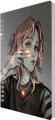 Тетрадь Listoff My Notes. MadnessMalina-1 / ТПМН596146 (96л) - 