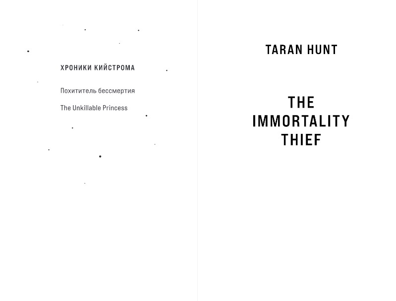 Художественная книга Fanzon Похититель бессмертия, твердая обложка (Хант Таран) — фото 2