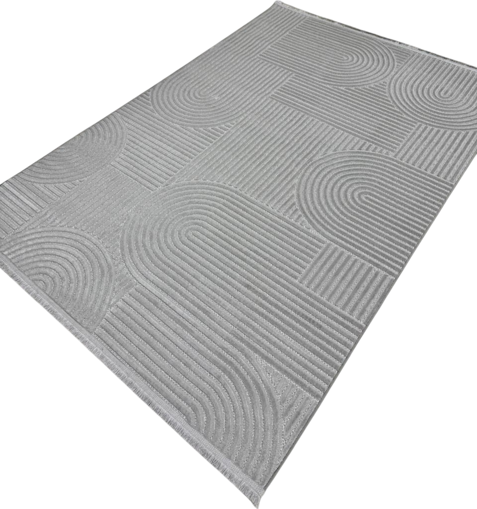 Ковер Radjab Carpet Моника Прямоугольник MC 402A / 12596RK (1.6x3, L.Grey)