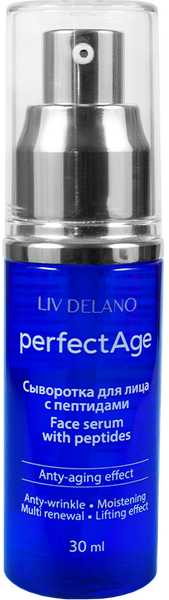 Сыворотка для лица Liv Delano С пептидами (30мл)