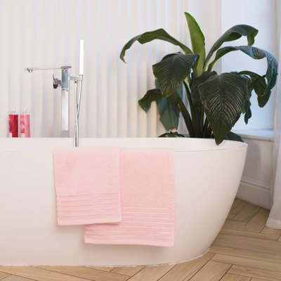 Полотенце Casa Conforte Бриз 70x130 / 6183242 (персик/желтый) - 