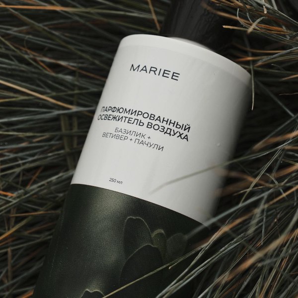Освежитель воздуха Mariee Базилик+ветивер+пачули (250мл)