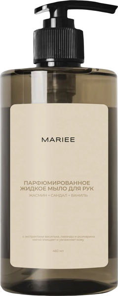 Мыло жидкое Mariee Жасмин+сандал+ваниль (460мл)