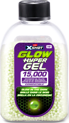 

Боеприпасы для оружия игрушечного, X-Shot Hypergel. Glow In The Dark / 36785