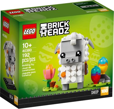 

Конструктор, BrickHeadz Пасхальный ягненок / 40380