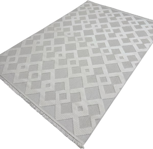 Ковер Radjab Carpet Поло Прямоугольник EN 261 / 12567RK (2.4x3.4, Cream)
