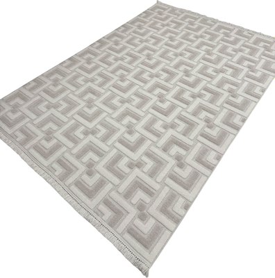 Ковер Radjab Carpet Поло Прямоугольник EN 204 / 12530RK (2x2.9, Cream/Beige) - 