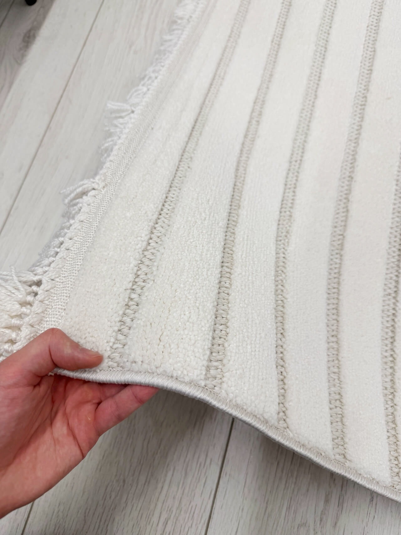 Ковер Radjab Carpet Поло Прямоугольник PL 255 / 12536RK (2x2.9, Cream) — фото 6