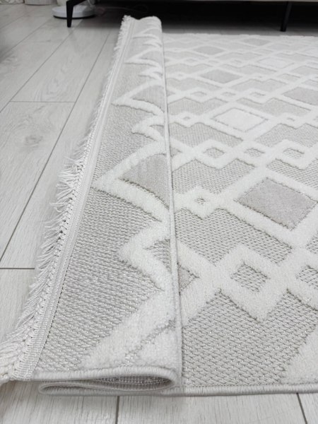 Ковер Radjab Carpet Поло Прямоугольник EN 256 / 12517RK (1.6x3, Cream/Beige)