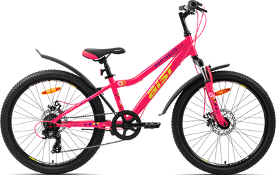 Велосипед AIST Rosy Junior 1.1 24 2024 (розовый, разобранный, в коробке) - 