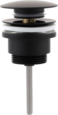 Донный клапан Vieir VER26-C (черный матовый) - 