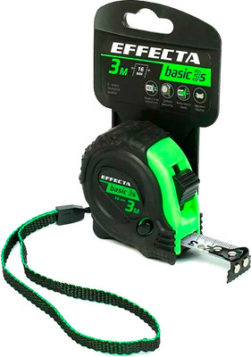 Рулетка Interflex Effecta Basic 3S 3м 16мм / 570316S -