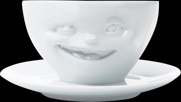 Чашка с блюдцем Tassen Winking / T01.48.01