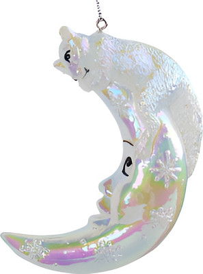 

Елочная игрушка, Christmas 2024. Месяц и белка / ZCIE24011_1