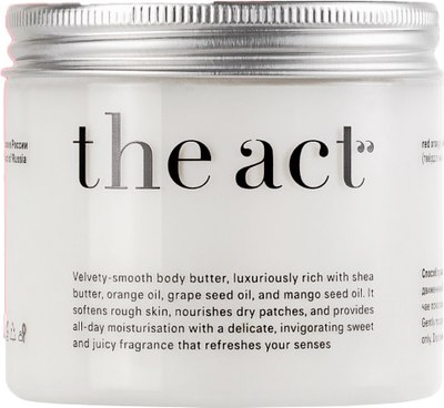 Масло для тела The Act Твердое Красный апельсин (180г) -
