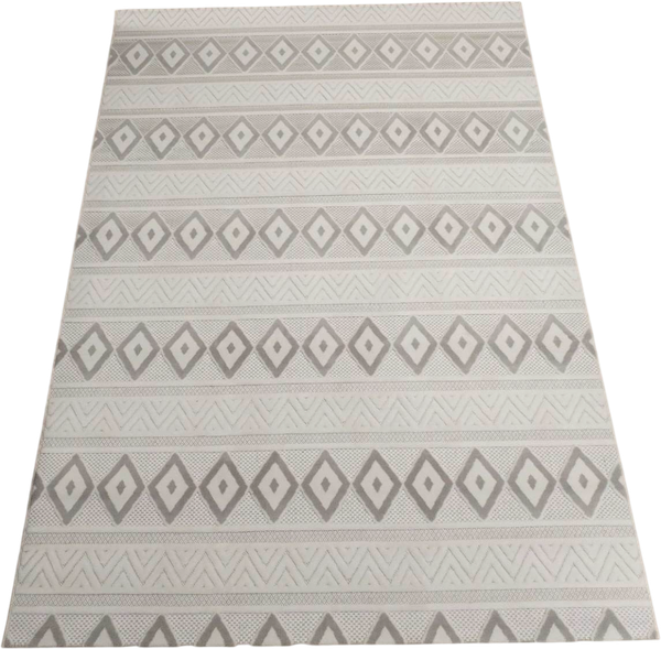 Ковер Radjab Carpet Сканди Сизаль Прямоугольник 10926C / 12250RK (2x2.9, Grii/Krem)
