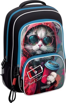 

Школьный рюкзак, ErgoLine 20L Coffee Mania / 62816