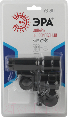 Набор фонарей для велосипеда ЭРА Бим VB-601 / Б0029194
