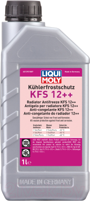 Антифриз Liqui Moly Kuhlerfrostschutz KFS 12++ / 21134 (1л, красный)