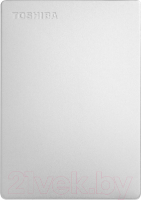 Внешний жесткий диск Toshiba Canvio Slim 1TB (HDTD310ES3DA) (серебристый)