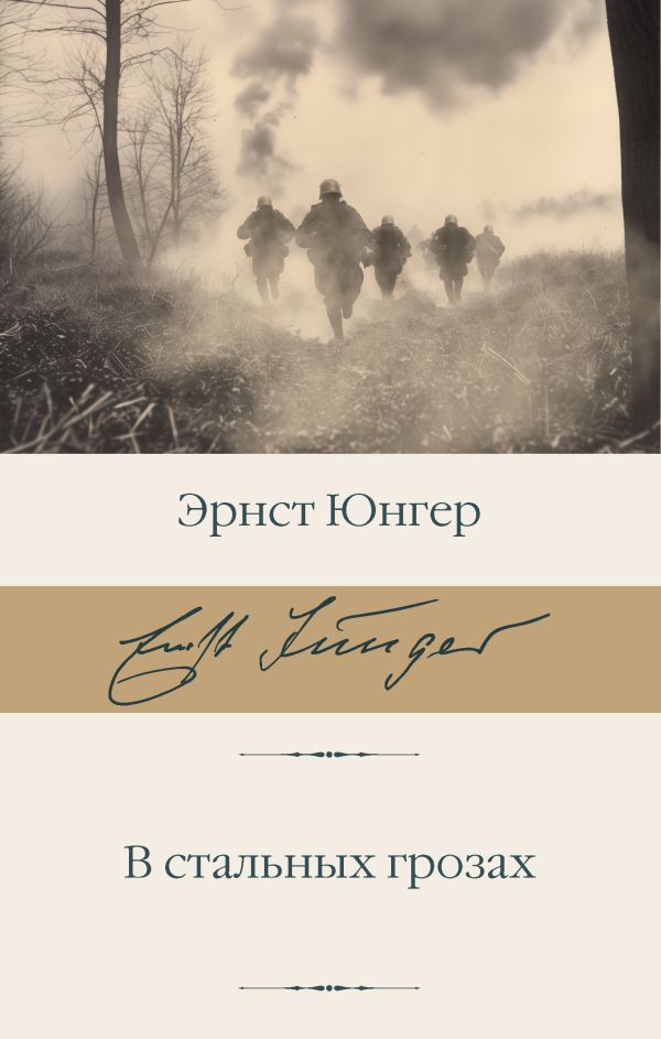 Художественная книга АСТ В стальных грозах, твердая обложка (Юнгер Эрнст) — фото 1