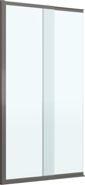 Стеклянная шторка для ванны Cezares SLIDER-FIX-VF-11-90/150-C-GM