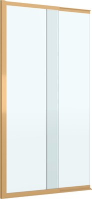 Стеклянная шторка для ванны Cezares SLIDER-FIX-VF-11-90/150-C-BORO - 
