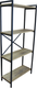 Стеллаж Allerd Rion 67.5x150 / 1040210600 (черный муар/дуб нокс) - 