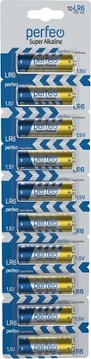 Комплект батареек Perfeo Super Alkaline PF LR6/10BL - 