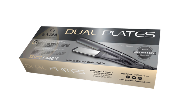 Выпрямитель для волос GA.MA X-Wide On/Off Ptc Dual Plates AF (GI3034)
